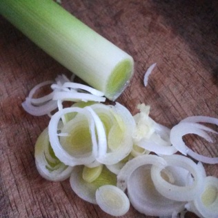 Salad garlic