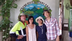 The Clyde River Berry Farm and Nilbarcode Food teams